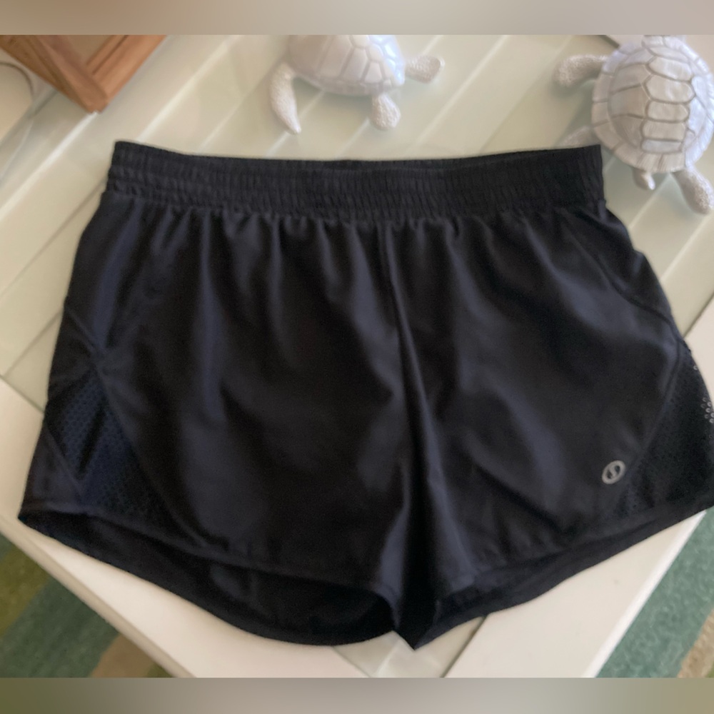 Women’s black Spalding shorts